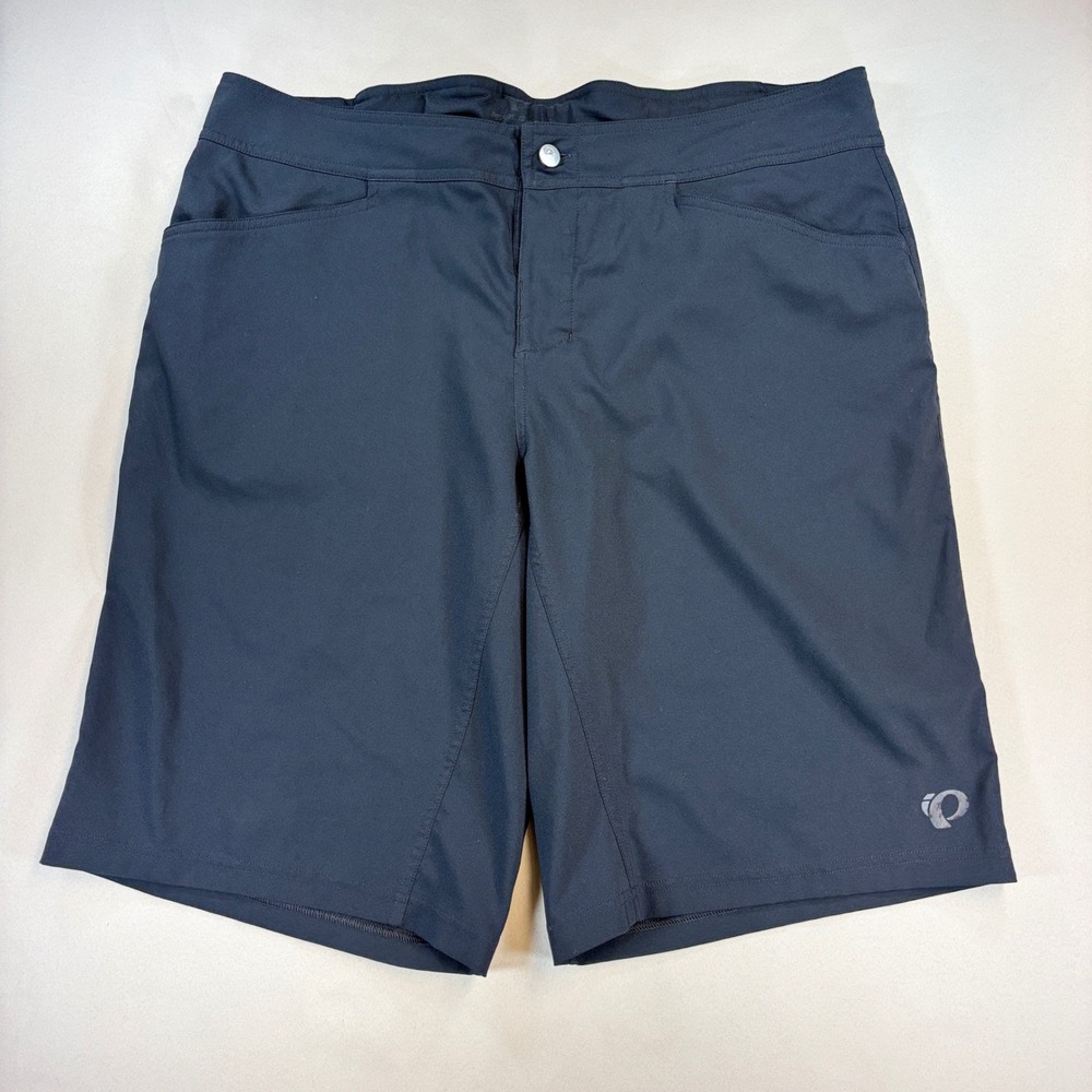 Pearl Izumi Ride Journey Shorts Mens XXL 2XL Black Adjustable Waist Cycling MTB